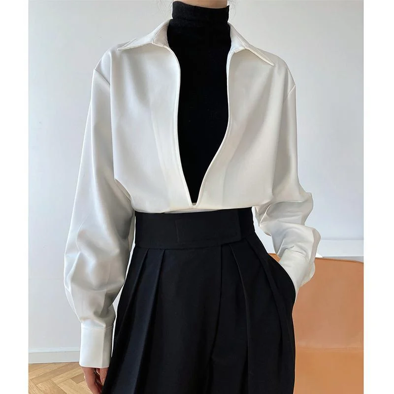 Wjczt Fashion Women French V-neck Autumn Clothes for Women Vintage Clothes Tunic for Women Corduroy Outerwear No Buttons Lightweight Windbreaker Wjczt Fashion Women French V-neck Autumn Clothes for Women Vintage Clothes Tunic for Women Corduroy Outerwear No Buttons Lightweight Windbreaker