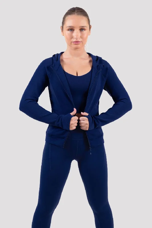 Apex Adaption Zip Hoodie Hoodie with Crew Neck Simple Timeless