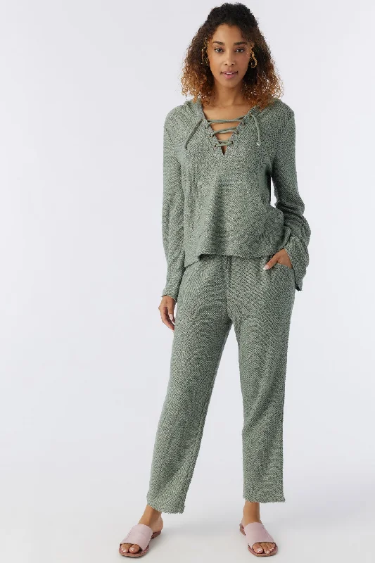 TANYA HOODIE Hoodie with Front Slit Layering Stylish