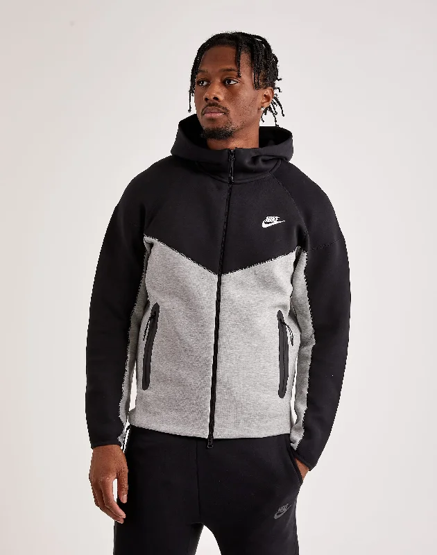 Nike Tech Fleece Windrunner Full-Zip Hoodie Hoodie with Velcro Closure Adjustable Secure Nike Tech Fleece Windrunner Full-Zip Hoodie Hoodie with Velcro Closure Adjustable Secure