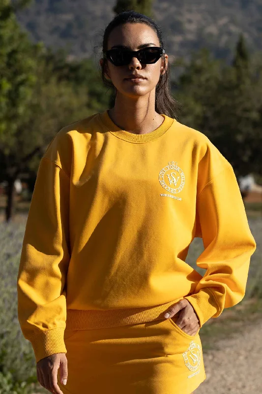 Essential Crewneck Sweatshirt Zip Hoodie Drawstring Kangaroo Pocket