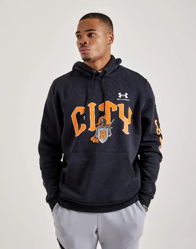 Under Armour City Hoodie Hoodie with Hem Ribbing Snug Secure