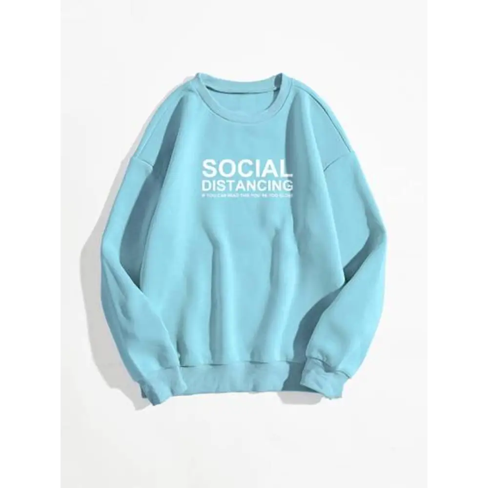 Stylish Fleece Self Pattern Round Neck Sweatshirt For Women Hoodie with High-Low Hem Asymmetrical Trendy Stylish Fleece Self Pattern Round Neck Sweatshirt For Women Hoodie with High-Low Hem Asymmetrical Trendy