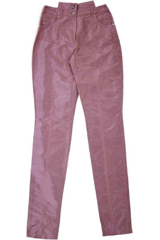 Kreist - Holographic Pants Classic Straight-Leg Pants