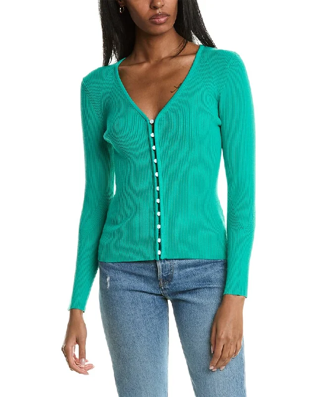ba&sh Cardigan Elasticated Padded Insulated