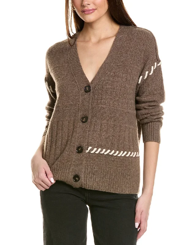 Design History Patchwork Cashmere Cardigan Hooded Cardigan Collared Cardigan Shawl Collar Design History Patchwork Cashmere Cardigan Hooded Cardigan Collared Cardigan Shawl Collar