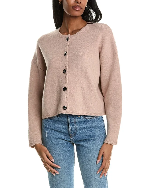 Ba&Sh Wool-Blend Cardigan Terry Terry Cloth Terry Knit