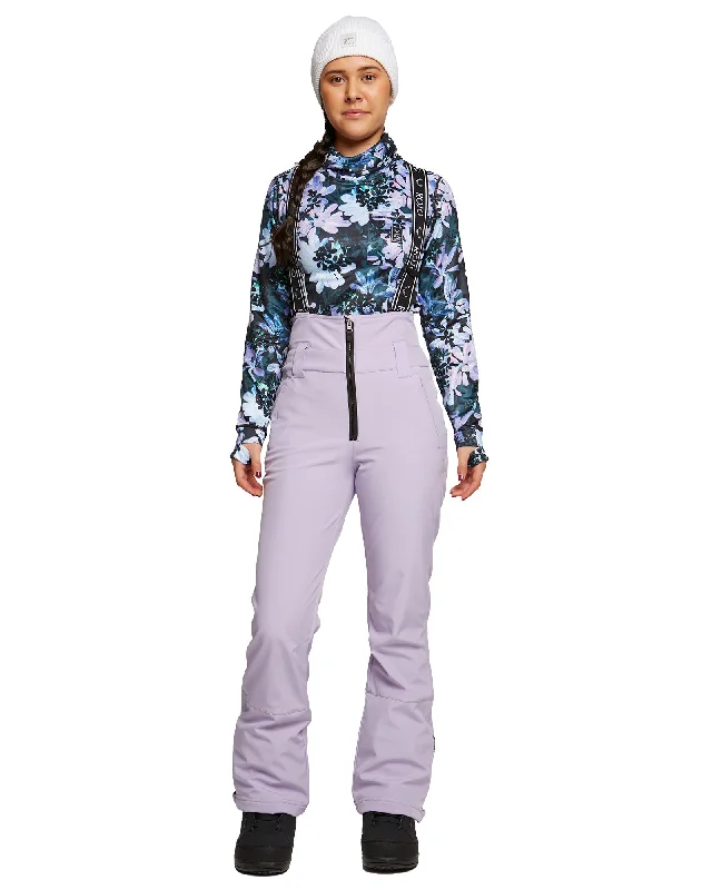 SOFTSHELL HIGH RISE PANT - PURPLE ROSE Modern Stretch Trousers