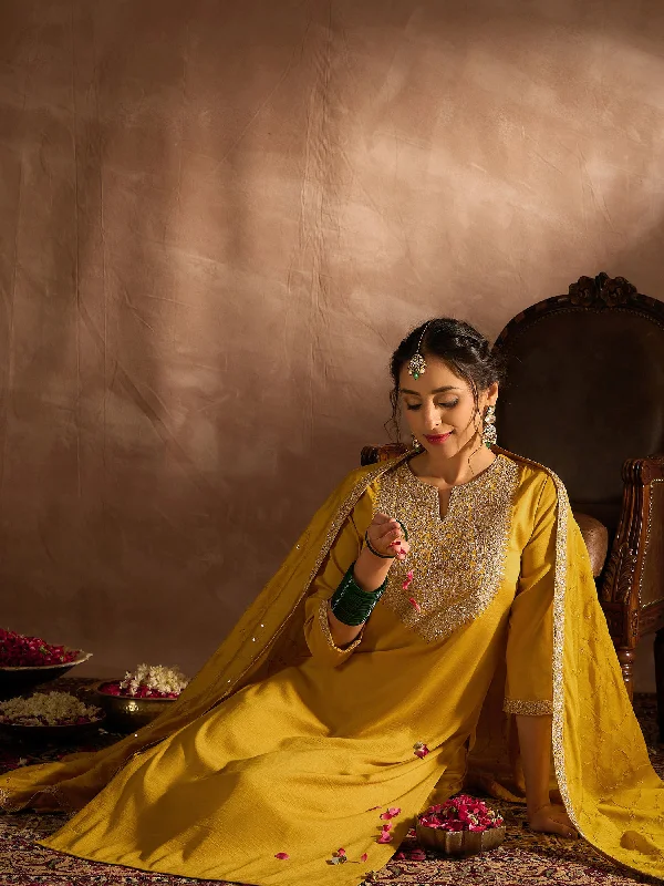 Women Yellow Embroidered Straight Kurta Trousers With Dupatta Set Trousers Summer Linen Women Yellow Embroidered Straight Kurta Trousers With Dupatta Set Trousers Summer Linen
