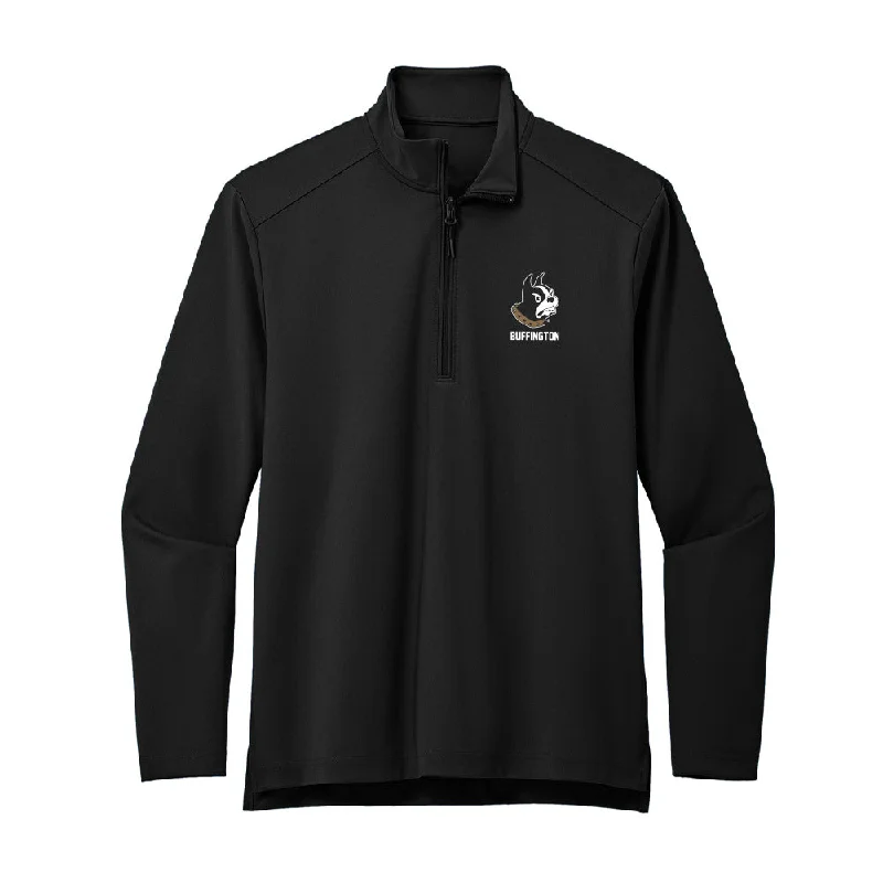 Wofford - NCAA Women's Track & Field : Lilly-Frances Buffington - Premium Quarter Zip Jacket Denim Jacket Leather Jacket Suede Jacket Wofford - NCAA Women's Track & Field : Lilly-Frances Buffington - Premium Quarter Zip Jacket Denim Jacket Leather Jacket Suede Jacket