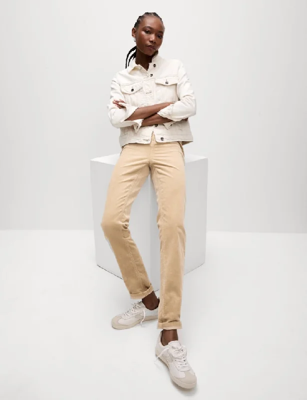 Cord Straight Leg Trousers Trousers practical durable
