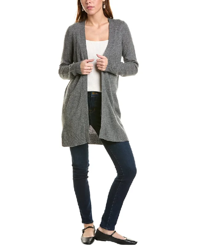 Sofiacashmere Cashmere Cardigan Nylon Fabric Polyester Fabric Spandex Fabric