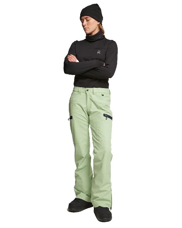 SNOW CULTURE PANT - QUIET GREEN Classic Bootcut Trousers