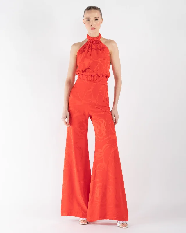 CRIMSON JACQUARD