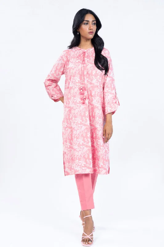 2 Pc Printed Lawn Suit With Cambric Trouser Trousers Designer Luxury