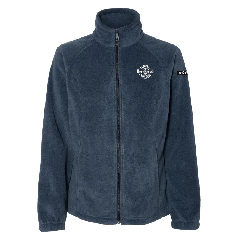 Authentic Blues Columbia Fleece Full-Zip Jacket (Women) Welt Pockets Slit Pockets Flap Pockets Authentic Blues Columbia Fleece Full-Zip Jacket (Women) Welt Pockets Slit Pockets Flap Pockets