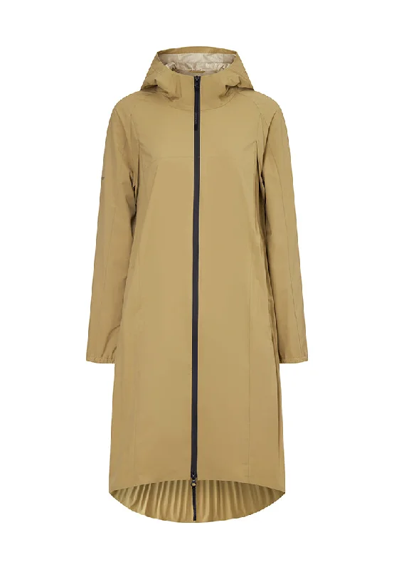 Wanderlust Water- and Wind-resistant Quick-dry Mid-length Coat Sporty Zip-Up Jacket