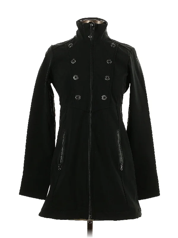 Coat Hooded Raincoat Women