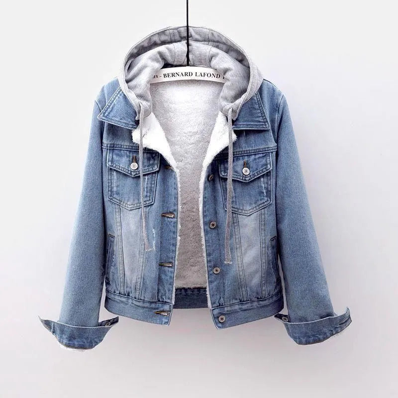 241241 Light Blue Cotton-Padded Clothes