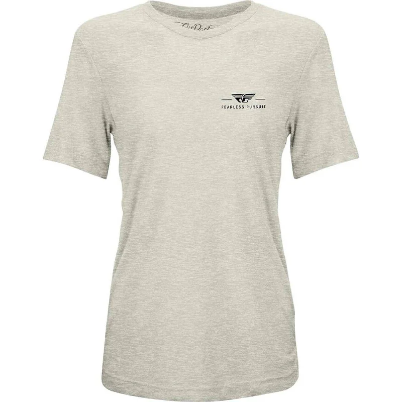 Fly Racing Motto Women's Short-Sleeve Shirts (Brand New) Striped Floral Plaid