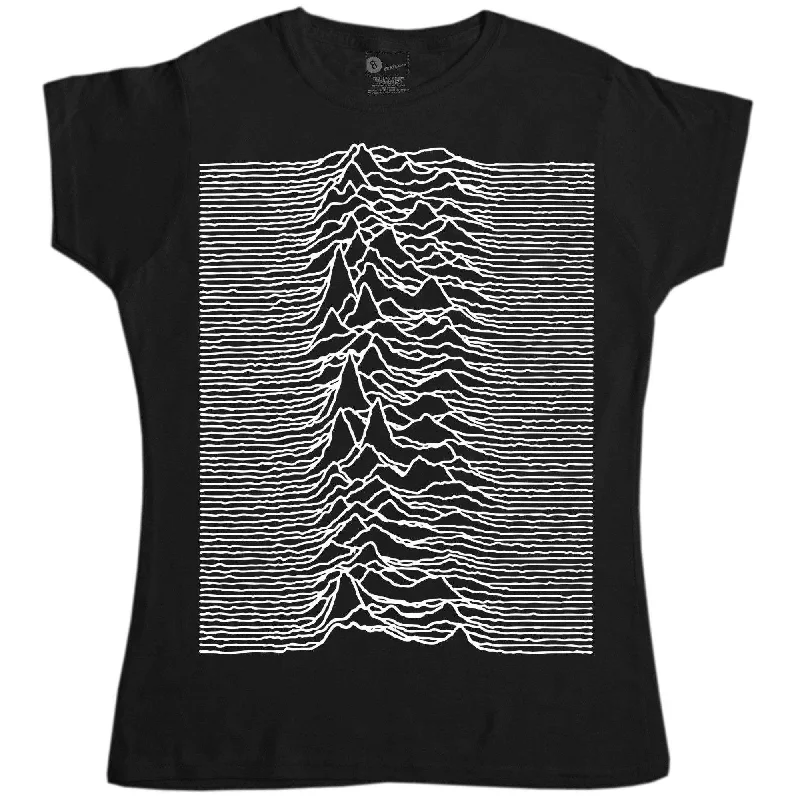 Indie Pulsar CP 1919 Big Print Womens Style T-Shirt Chenille Brocade Lace