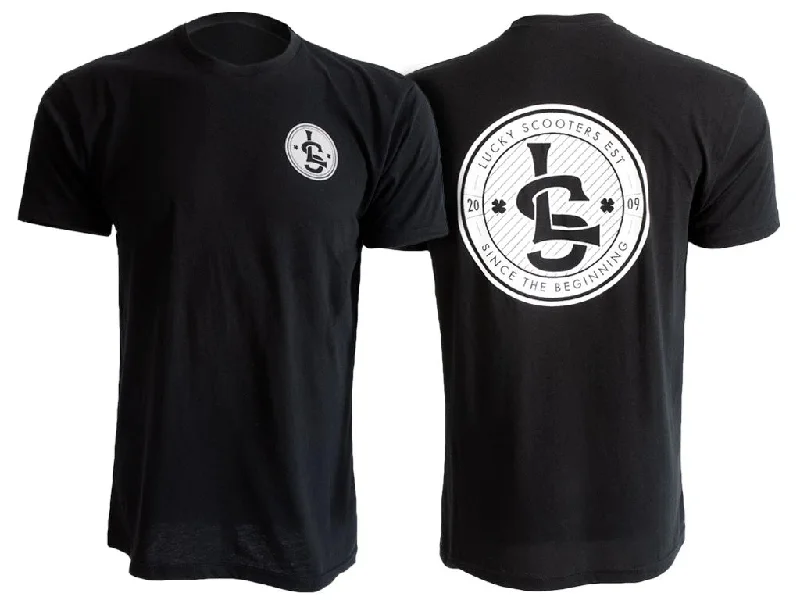 Lucky Since the Beginning Solid Logo T-shirt - Black Elasticated Padded Insulated