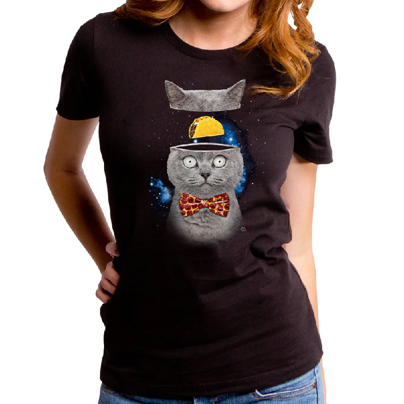 Tacos on the Brain Women's T-Shirt Iron Safe Non-Iron Wrinkle Free