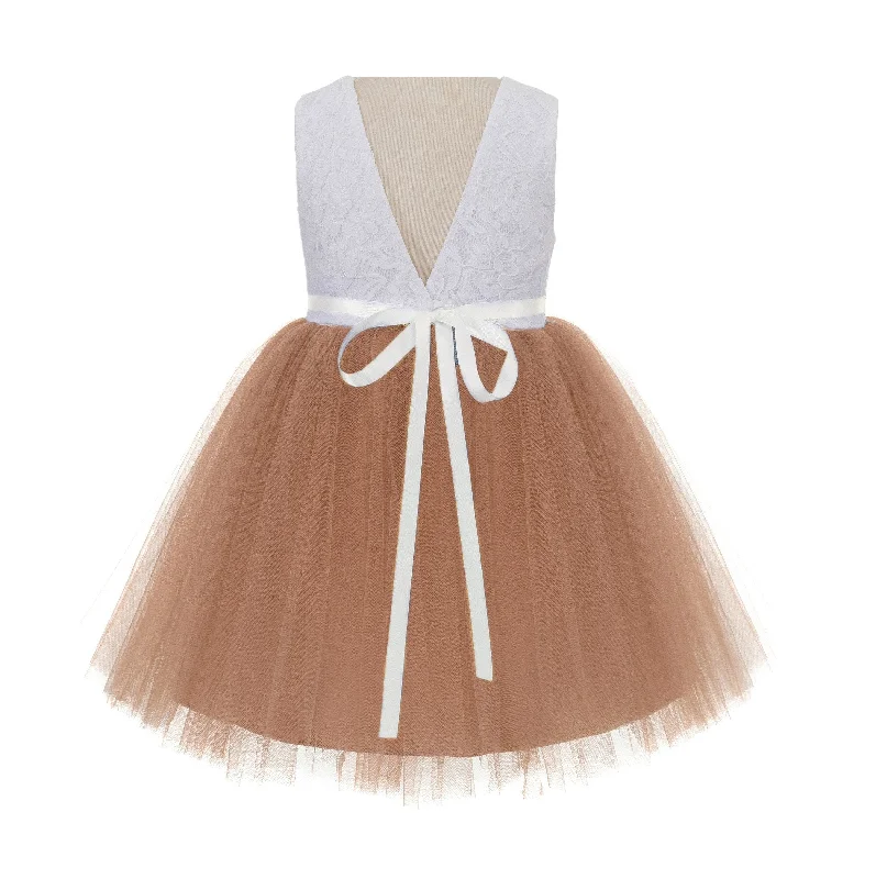 Rose Gold / Ivory Sash