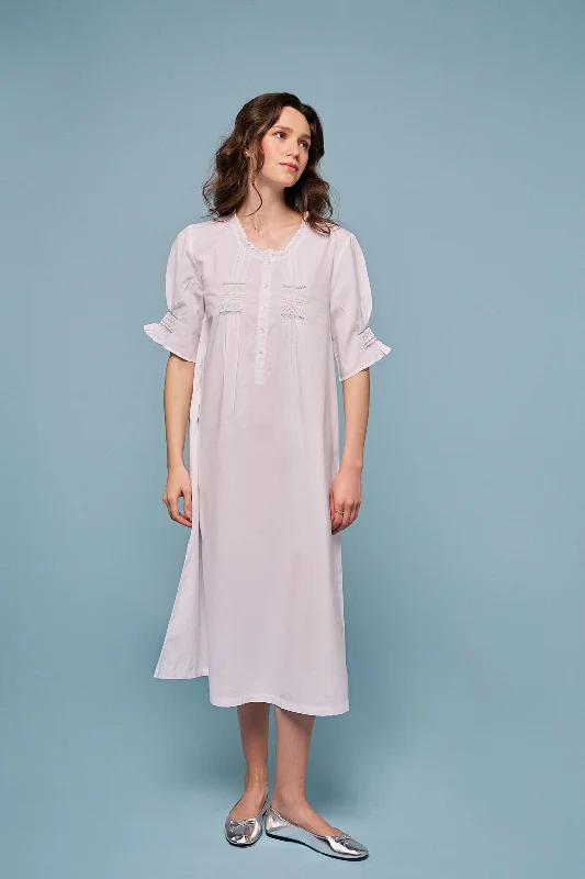 Nightdress Eirene White Tunics Trousers formal