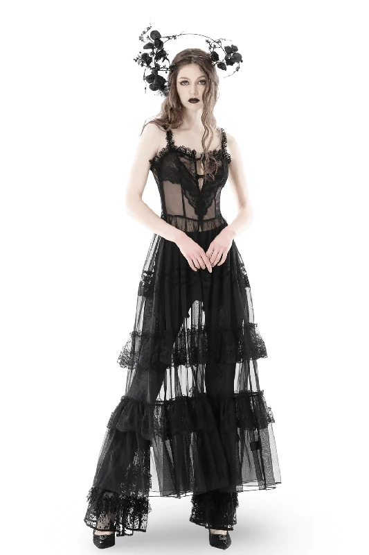 Victorian-Inspired Lace Dress - Dark and Romantic Tunics Favorite customer