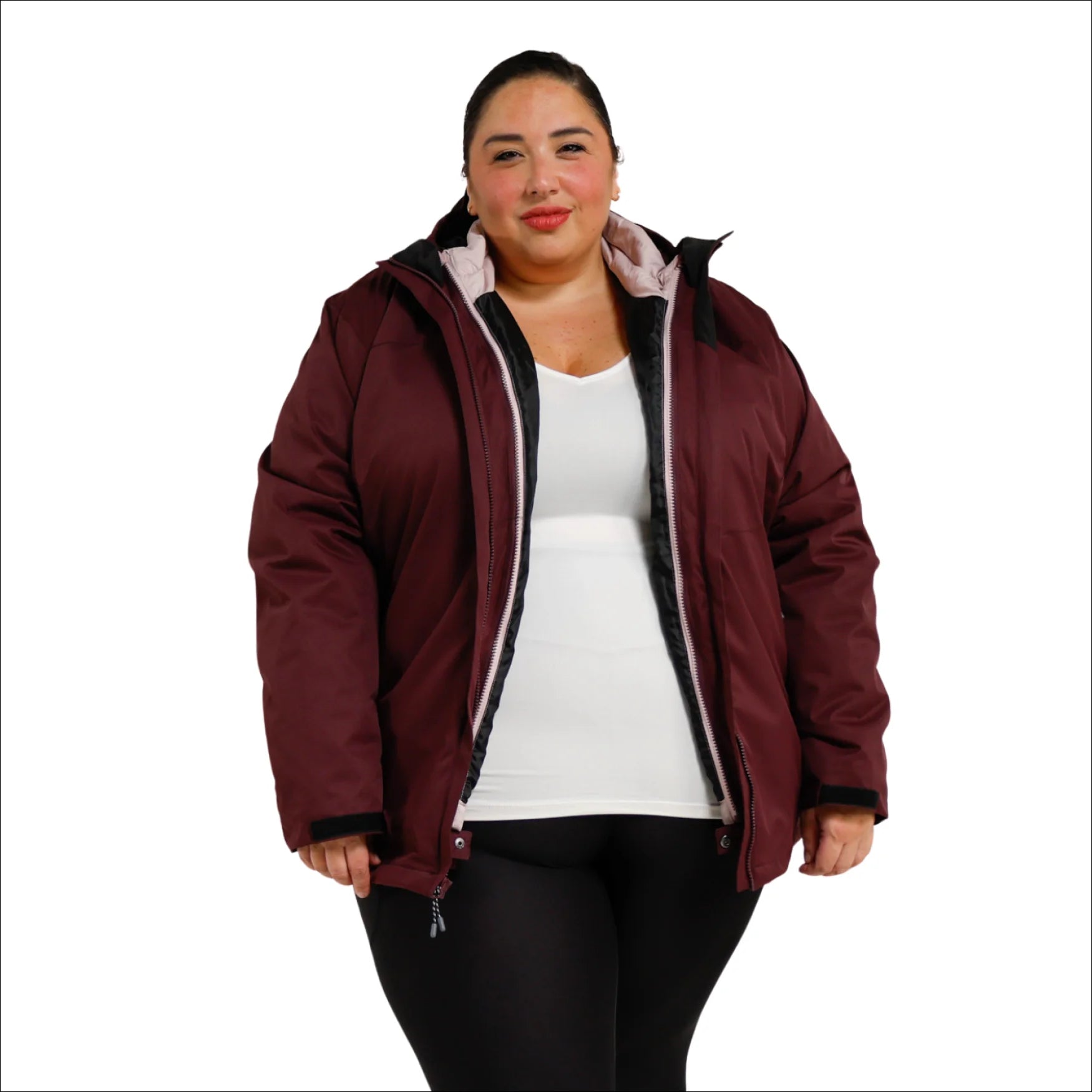 Snow Country Outerwear Women’s Plus Size Alps 3-in-1 Winter Down Alternative Coat 1X - 6X Elegant Satin Bolero Snow Country Outerwear Women’s Plus Size Alps 3-in-1 Winter Down Alternative Coat 1X - 6X Elegant Satin Bolero